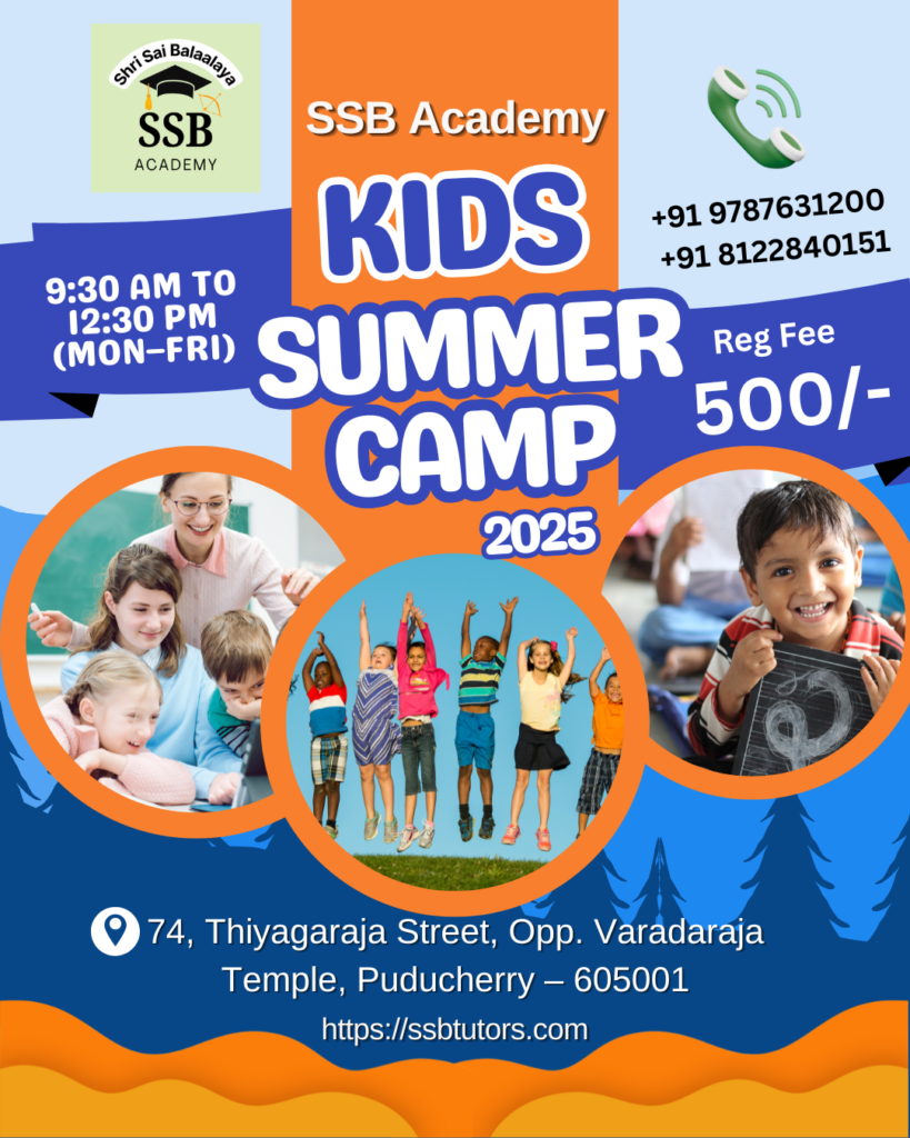Summer Camp Pondicherry
