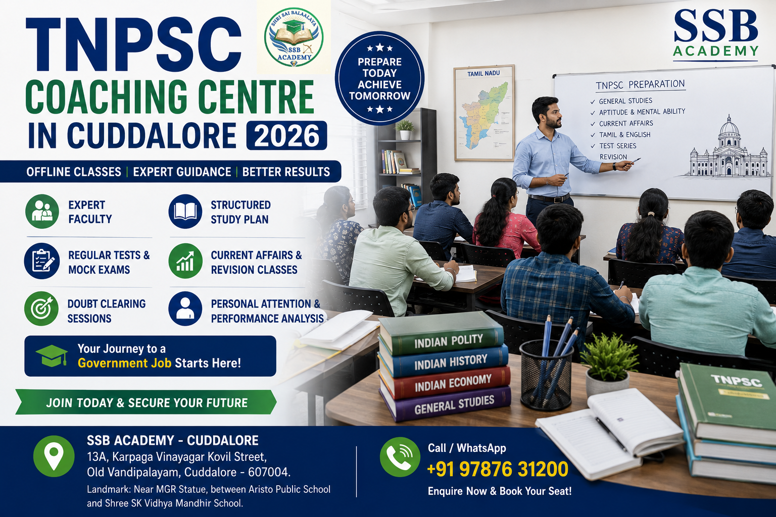 TNPSC Coaching Centre in Cuddalore